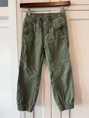 GAP Olive Green Drawstring Jogger Pants
